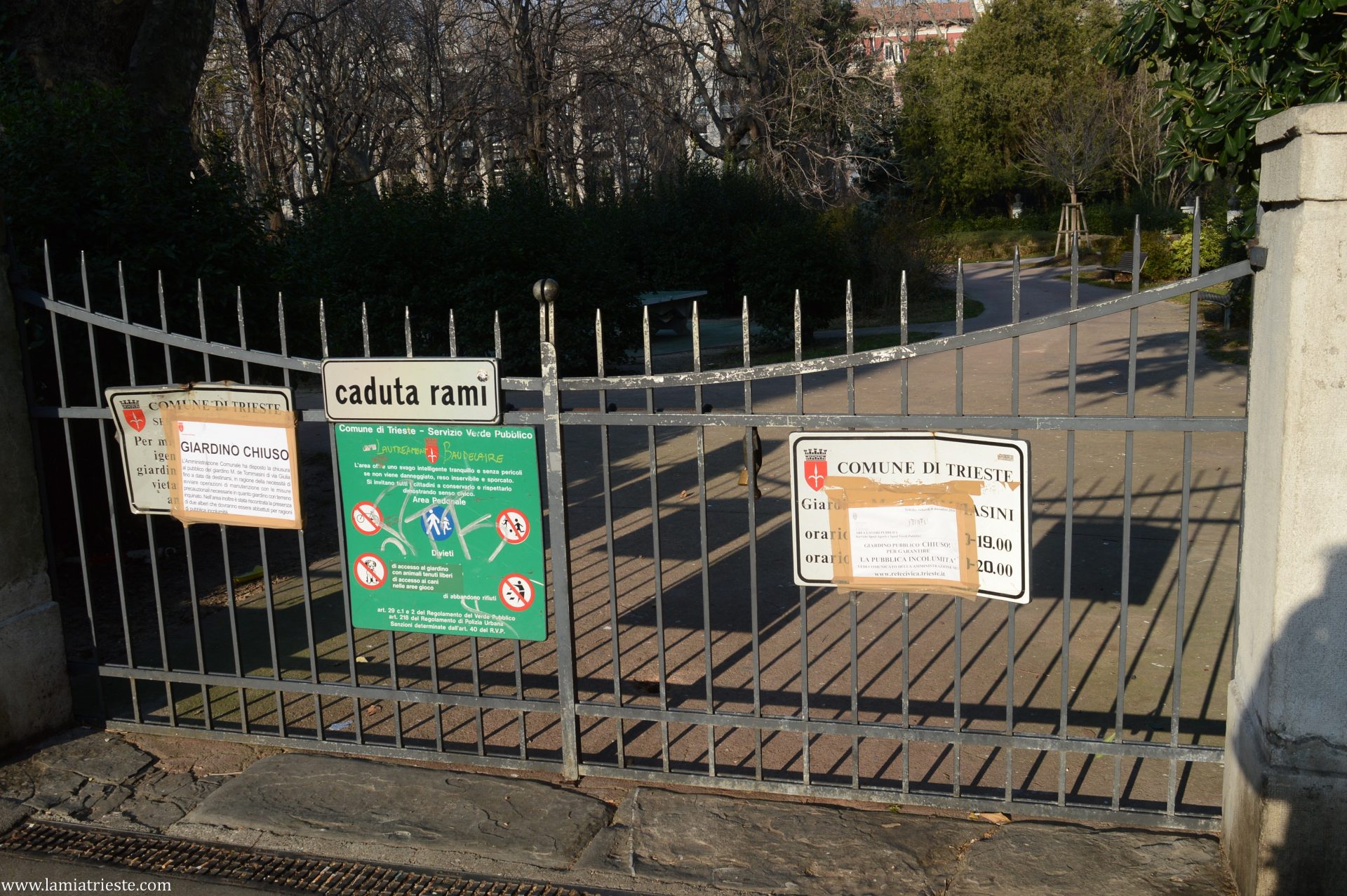 Il giardino pubblico – ii parte la mia trieste
